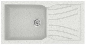 Sanitec Classic 324 Granite White Νεροχύτης 55cm