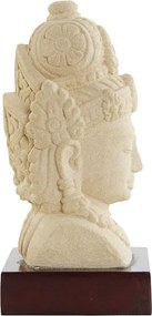 Διακοσμητική Φιγούρα Home ESPRIT Καφέ 21 x 17 x 37 cm