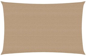 vidaXL Πανί Σκίασης Taupe 3 x 5 μ. από HDPE 160 γρ./μ²