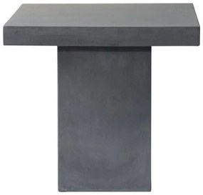 Τραπέζι Concrete Cubic Cement Grey Ε6208 80x80x75cm