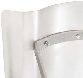 vidaXL Καπέλο Καμινάδας από Ανοξείδωτο Ατσάλι 60 x 80 x 39 εκ.