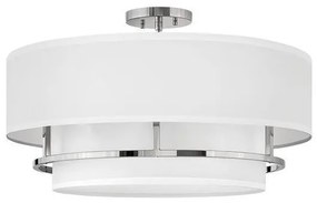 Πλαφονιέρα Φωτιστικό Οροφής 4xE14 Φ58cm Ευέλικτη Τοποθέτηση Graham Elstead Lighting-HK-GRAHAM-L-PN-Νίκελ Ματ HK-GRAHAM-L-PN