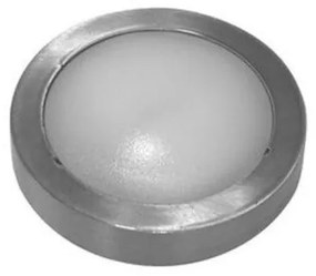 Απλίκα Φωτιστικό Τοίχου 12 LED 0.7W Μπλε Φωτισμός IP54 Στεγανό Lumen-3-9731664-Ασημί 3-9731664