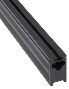 GloboStar OFFICE 61025-P Γραμμικό Κρεμαστό Φωτιστικό Linear LED 18W 2170lm 120° AC 220-240V Μ120 x Π2 x Υ4cm Θερμό Λευκό 2700K - Μαύρο - 3 Years Warranty