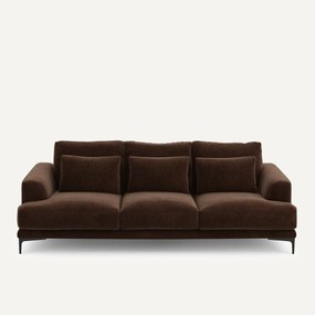 Καναπές 4 θέσεων από βελούδινο chenille, Marsile