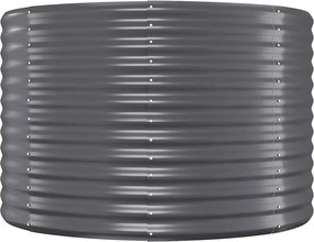 vidaXL Ζαρντινιέρα Ανθρακί 175x100x68εκ Γαλβανισμένος χάλυβας