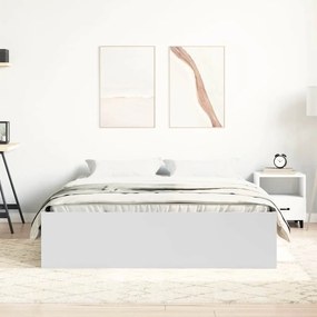 vidaXL Πλαίσιο Κρεβατιού Λευκό 120 x 200 εκ.