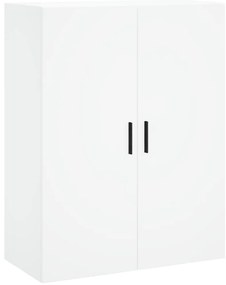 vidaXL Ντουλάπι Λευκό 69,5x34x180 εκ. από Επεξεργασμένο Ξύλο