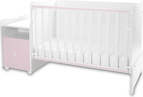BED TREND PLUS NEW 70/160 WHITE/ORCHID PINK