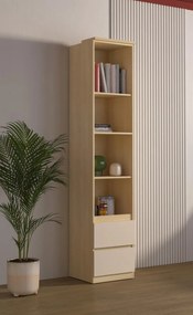 Βιβλιοθήκη Raton Slim II-Φυσικό – Μπεζ