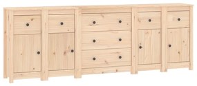 vidaXL Συρταριέρα 230x35x80 εκ. από Μασίφ Ξύλο Πεύκου