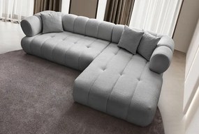 Corner Sofa Petra Right - Grey Grey