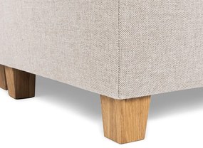 Γωνιακός Καναπές Scandinavian Choice C161, Ανοιχτό καφέ, 344x199x80cm