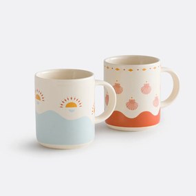 Σετ 2 πορσελάνινες κούπες, NIZAR