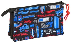 Κασετίνα Hot Wheels Πολύχρωμο 22 x 12 x 3 cm