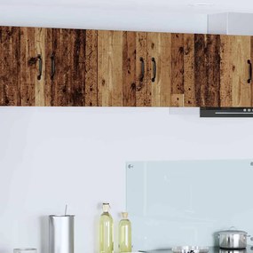 vidaXL Κρεμαστό ντουλάπι κουζίνας Επιτοίχιο Παλιό ξύλο 60 x 31 x 40 εκ