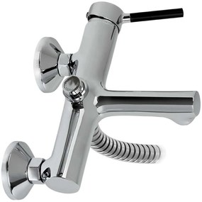 Μπαταρία Μπάνιου Multiple Work 13-3010 Με Τηλέφωνο &amp; Σπιράλ Chrome Gloria Metal
