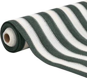 vidaXL Δίχτυ Σκίασης Πράσινο/Λευκό 2 x 25 μ. από HDPE 75 γρ./μ²