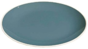 Πιάτο Γλυκού Oslo ATA166K6 20,5x2,5cm Grey-Blue Espiel Πηλός