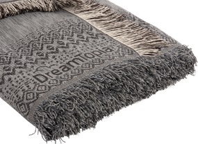 ΡΙΧΤΑΡΙ ME ΚΡΟΣΙΑ DREAMTOPIA HM12164.05 ΣΕ ΓΚΡΙ ΧΡΩΜΑ 178X178εκ.