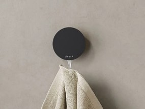 Geesa Opal 7245 Black Brushed - Αγκιστρο μπάνιου