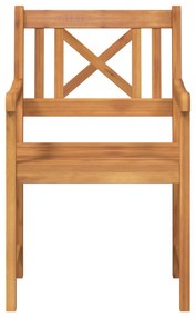 vidaXL Καρέκλες  8 τεμάχια 56x55.5x90 εκ. από Μασίφ Ξύλο Ακακίας