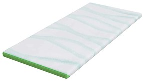 vidaXL Στρώματα Λευκό και Πράσινο 100 x 200 cm