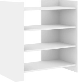 vidaXL Ραφιέρα Λευκή 73,5x35x75 εκ. από Επεξεργασμένο Ξύλο