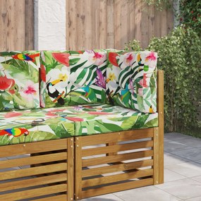 vidaXL Μαξιλάρι Καναπέ Εξωτερικού Χώρου 3 pcs πολύχρωμο Πολυεστέρας