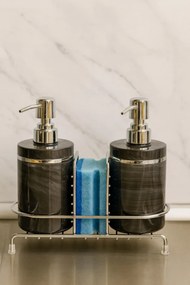 Stewehome Σετ 2 τεμαχίων υγρού σαπουνιού με σφουγγαρίστρα και βάση