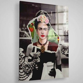 Πίνακας Γυάλινος  401MGN3306 70x100cm Multi Wallity Κάθετοι Glass