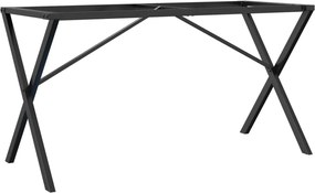 vidaXL Πόδια Τραπεζαρίας σε Σχήμα «X» 120x60x73 εκ. Ατσάλι