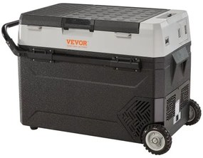 VEVOR Portable Car Refrigerator Freezer Compressor 56Qt Dual Zone for Car Home