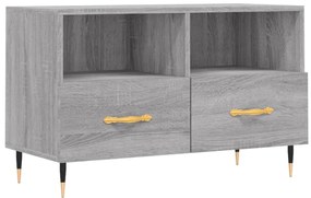 vidaXL Έπιπλο Τηλεόρασης Γκρι Sonoma 80x36x50 εκ. από Επεξεργ. Ξύλο