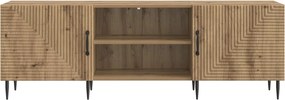 vidaXL Ντουλάπι TV 150 x 31 x 50 εκ. Artisan Δρυς Επεξεργασμένο Ξύλο