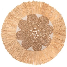 Διακοσμητικό Τοίχου Boho 85650 67cm Natural Ψάθα