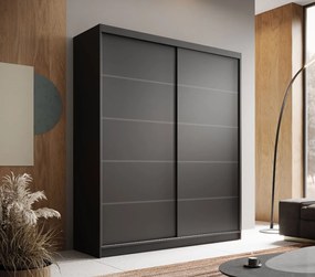 Ντουλάπα Verano 180 συρόμενη -Mauro