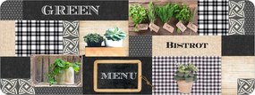 Χαλί Διαδρόμου (45x120) L-C Green Bistrot 1740928