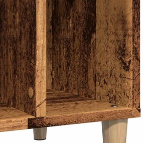 vidaXL Έπιπλο Δίσκων Παλιό Ξύλο 100 x 38 x 48εκ από Επεξεργασμένο Ξύλο