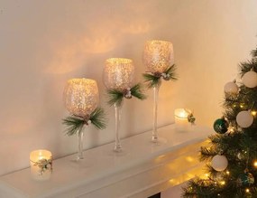 Κηροπήγια Fééric Lights &amp;amp; Christmas - 3 τεμάχια