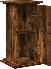 vidaXL Βάση Οθόνης με Αποθ. Καπνιστή Δρυς 31x30x60 εκ Επεξεργ. Ξύλο