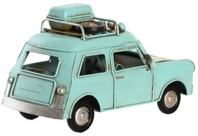 Διακοσμητική Φιγούρα DKD Home Decor Κόκκινο Πράσινο Sky μπλε Αυτοκίνητο Vintage 16 x 7,5 x 9 cm (3 Μονάδες)