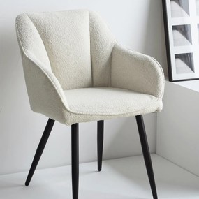 Καρέκλα Τραπεζαρίας (57x61x85) Spitishop Cadair Bukle Ecru
