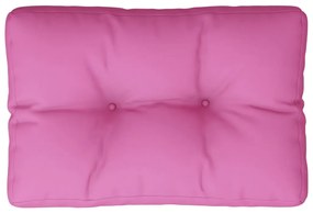 vidaXL Μαξιλάρι Παλέτας Ροζ 50 x 40 x 12 εκ. Υφασμάτινο