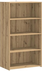 vidaXL Highboard Artisan Δρυς 70 x 41 x 124 εκ. Επεξεργασμένο Ξύλο
