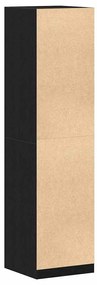 vidaXL Ντουλάπι Μαύρη δρυς 50 x 50 x 200 cm Επεξεργασμένο ξύλο