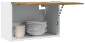 vidaXL Ντουλάπι Κρεμαστό Lyon Καφέ Δρυς 60x31x40εκ. Επεξεργασμένο Ξύλο
