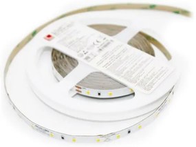 Adeleq Ταινία LED Λευκή Αυτοκόλλητη 5m 24VDC 2835 7.2W Και 60LED Ανά Μέτρο IP54 Θερμό 3000K 30-340247100