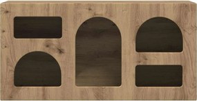 vidaXL Ντουλάπι TV Artisan Oak 80 x 35 x 40 εκ Επεξεργασμένο ξύλο