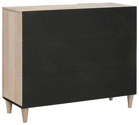 vidaXL Πλαϊνό γραφείο Λευκό 33.5 x 90 x 75 εκ